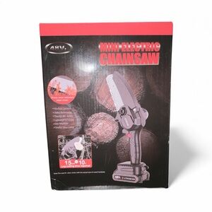 Mini Electric Chainsaw - Black